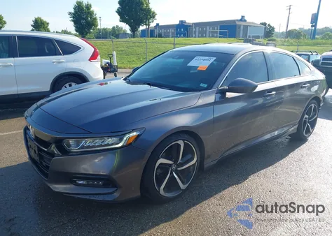 2019 Honda Accord Sport from USA, damaged, VIN 1HGCV1F31KA129983